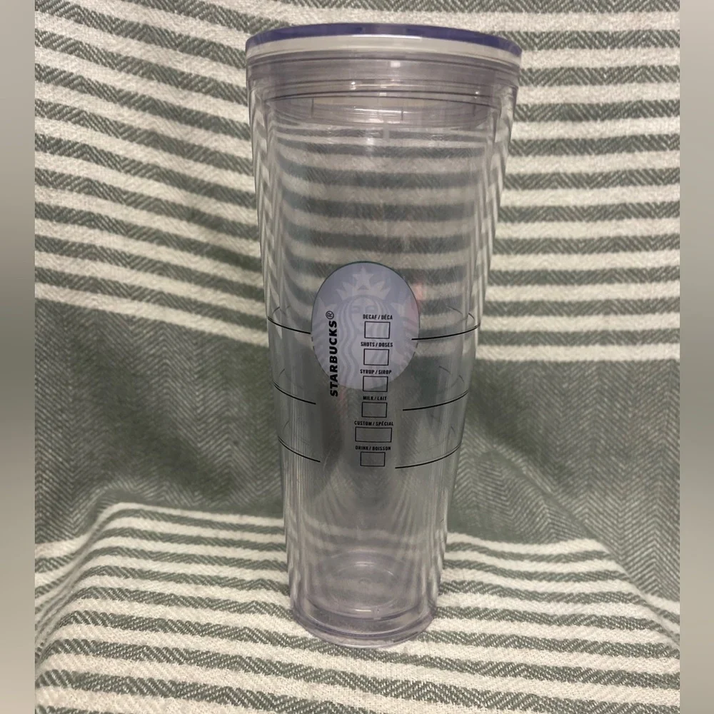 Starbucks Clear 24oz Iced‎ Coffee Cup